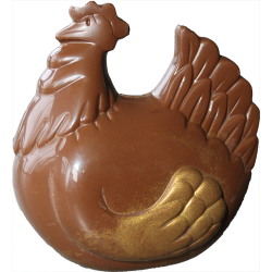 Poule chocolat LAIT