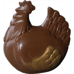 Poule chocolat NOIR