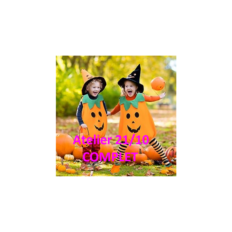 Atelier enfant "Gâteau Halloween" 21/10