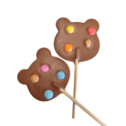 Sucette chocolat lait