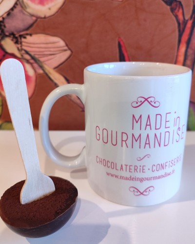Cuillère à chocolat chaud NOIR