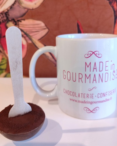 Cuillère à chocolat chaud LAIT