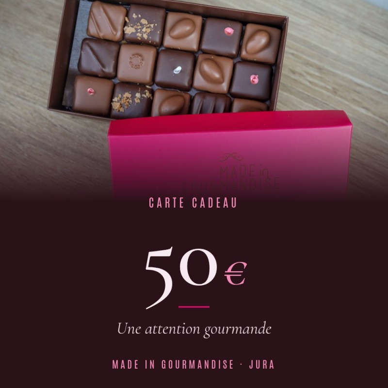 Carte Cadeau 50€